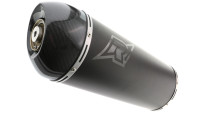 Exhaust Rear Muffler Radical Racing Half-Carbon