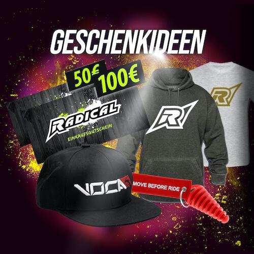 Geschenke für Motorrad Fahrere Ideen radical racing