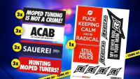 Crime Stickers Set