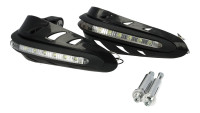 Handguards with LED daylight Motoflow