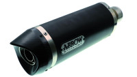 Slip- On rear silencer Arrow Thunder Black Line Carbon