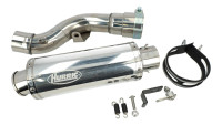 Slip-on rear silencer Hurric Supersport