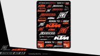 Aufkleberset Radical / KTM