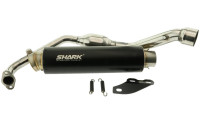 Exhaust system SHARK SRC 4, Black line