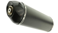 Slip-On exhaust silencer Radical Racing Half Carbon