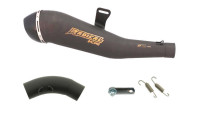 Slip- On rear silencer Radical Racing GP Carbon Black Line