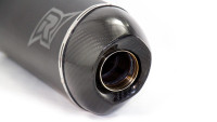 Slip-On exhaust system Radical Racing Half Carbon