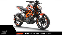 Sticker kit Radical Racing &#34;Melting Chocolate&#34; Licensed by KTM