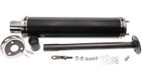 Rear silencer Giannelli Carbon