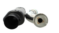 Slip-on rear silencer Shark DSX 10 Black