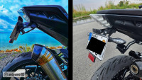 License plate holder Motoflow