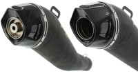 Slip- On rear silencer Radical Racing GP Carbon Force Black Line