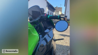 Handlebar end mirror set