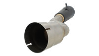 Slip-on rear silencer Arrow Pro Race Black Line