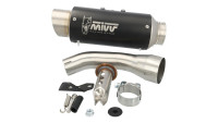 Slip-on rear silencer MIVV GP Pro black