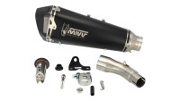 Slip- On rear silencer MIVV Delta Race black