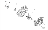 Nut balancer shaft Piaggio OEM