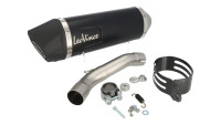 Slip- On Rear Silencer LV ONE EVO Black