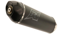 Slip-On exhaust silencer Radical Racing Half Carbon