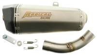 Slip- On rear silencer Radical Racing GP Pro