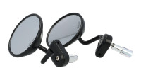 Handlebar end mirror set