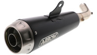 Slip- On exhaust system Arrow Pro Race Black Line