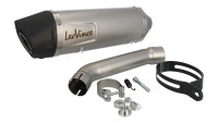 Slip-on rear silencer LeoVince ONE EVO