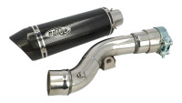 Slip-on rear silencer Shark Street GP