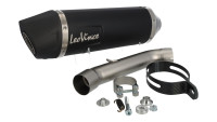 Slip-on rear silencer LeoVince ONE EVO Black