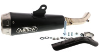 Slip- On exhaust system Arrow Pro Race Black Line