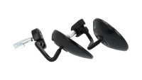 Handlebar end mirror set