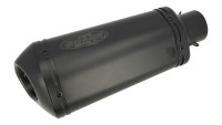 Slip-on rear silencer Shark DSX 10 Black