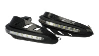 Handguards with LED daylight Motoflow