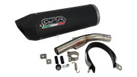 Slip- On rear silencer GPR EVO4 Furore Nero