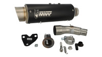 Slip-on rear silencer MIVV GP Pro black