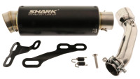 Slip-On rear silencer Shark SRC-4 Black Line